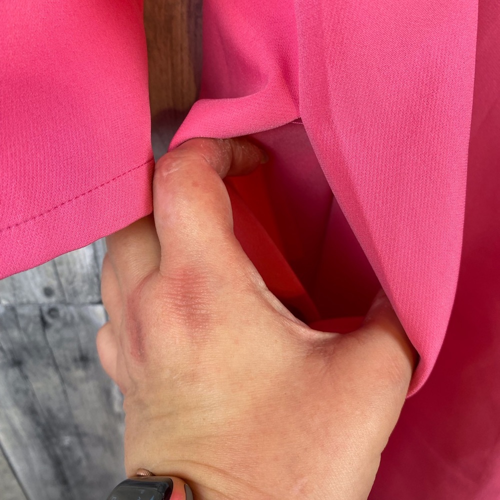 ❌❌🚫🚫🚫SOLD!!!! ❌❌🚫🚫🚫TUCKERNUCK Hot Pink Daphne Dress Size Large. - Picture 8 of 16